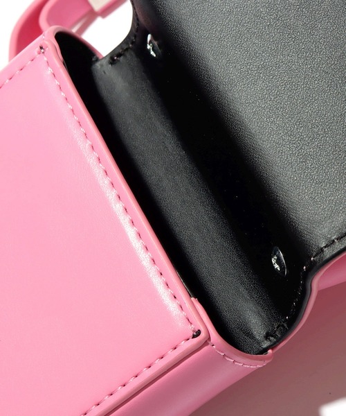 atmos pink（アトモスピンク）の「atmos pink カラフルミニバック（ハンドバッグ・レディース・ホワイト/ブラック/ピンク/グリーン・FREE）」の14枚目の写真