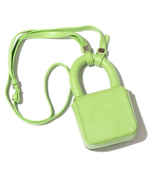 atmos pink（アトモスピンク）の「atmos pink カラフルミニバック（ハンドバッグ・レディース・ホワイト/ブラック/ピンク/グリーン・FREE）」の7枚目の写真