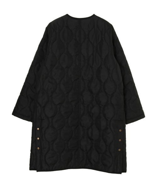 earth music&ecology（アースミュージックアンドエコロジー）の「キルティングハーフコート（その他アウター・レディース・ブラック/ベージュ/カーキ・M/L）」の6枚目の写真