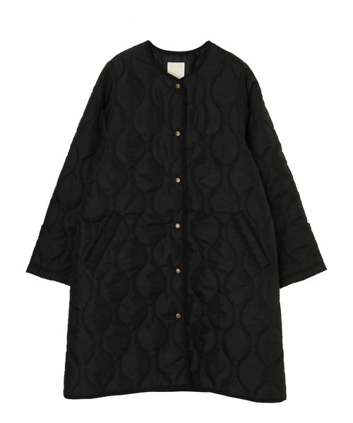 earth music&ecology（アースミュージックアンドエコロジー）の「キルティングハーフコート（その他アウター・レディース・ブラック/ベージュ/カーキ・M/L）」の13枚目の写真