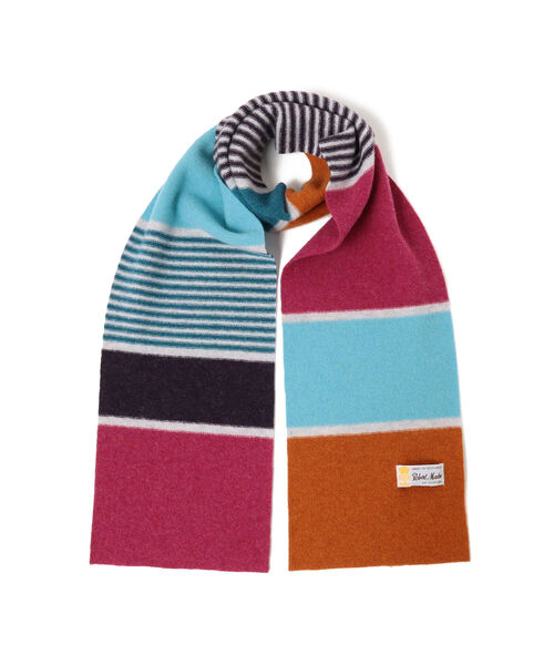 fennica（フェニカ）の「ROBERT MACKIE / Ness Scarf ウール マルチカラーマフラー（マフラー・レディース・その他/その他2/その他1・ONE SIZE）」の2枚目の写真