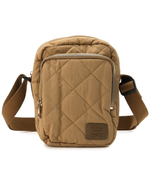 SHOO・LA・RUE（シューラルー）の「◆キルティング2段ショルダー（ショルダーバッグ・レディース・ブラック/オレンジ/ライトパープル/ベージュ系7・00）」の3枚目の写真