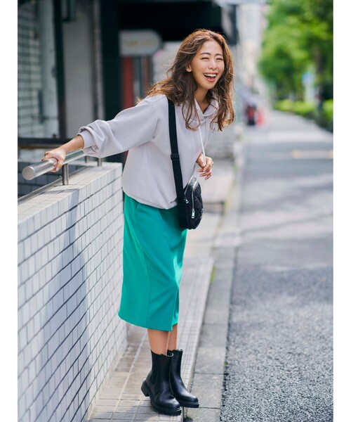 SHOO・LA・RUE（シューラルー）の「◆キルティング2段ショルダー（ショルダーバッグ・レディース・ブラック/オレンジ/ライトパープル/ベージュ系7・00）」の12枚目の写真