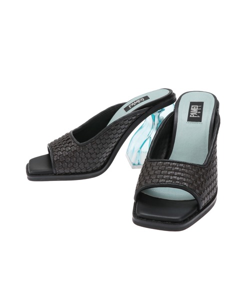 PAMEO POSE(パメオポーズ)の「Seawater Heel Mule Black(サンダル・レディース・ブラック・38/39/37)」の7枚目の写真