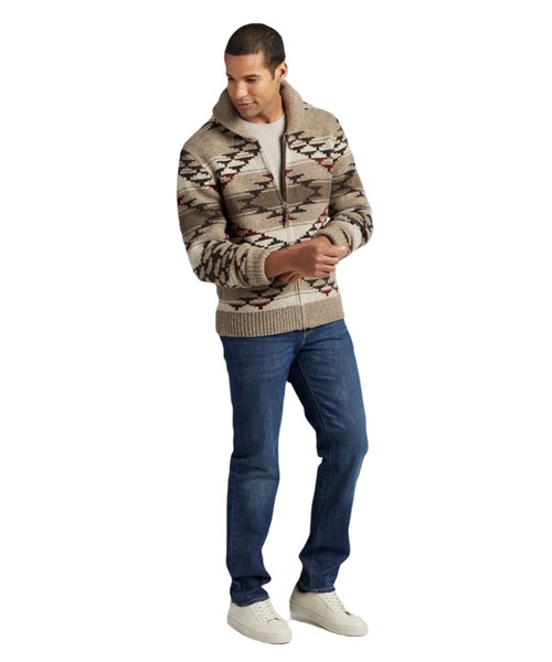 PENDLETON（ペンドルトン）の「Salt Creek Zip Cardigan（カーディガン/ボレロ・メンズ・ベージュ・LG/XL/MD/SM）」の7枚目の写真