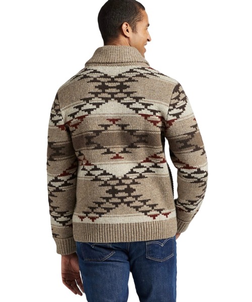 PENDLETON（ペンドルトン）の「Salt Creek Zip Cardigan（カーディガン/ボレロ・メンズ・ベージュ・LG/XL/MD/SM）」の5枚目の写真