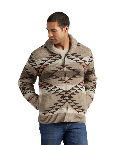 PENDLETON（ペンドルトン）の「Salt Creek Zip Cardigan（カーディガン/ボレロ・メンズ・ベージュ・LG/XL/MD/SM）」の4枚目の写真