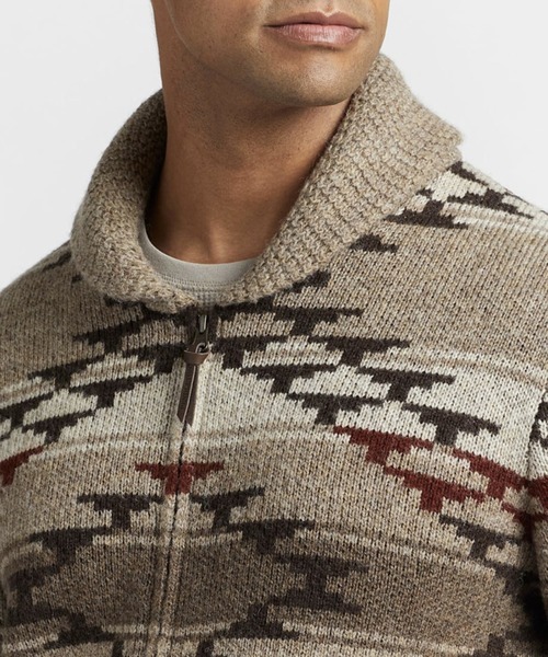 PENDLETON（ペンドルトン）の「Salt Creek Zip Cardigan（カーディガン/ボレロ・メンズ・ベージュ・LG/XL/MD/SM）」の9枚目の写真