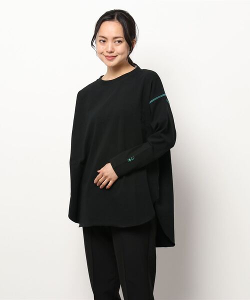 Q（キュー）の「ヘビーウェイトロンT（Tシャツ/カットソー・レディース・ホワイト/ブラック/アイボリー/ブラック系その他・MEDIUM）」の17枚目の写真