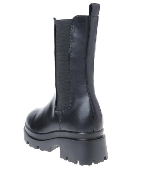 INGNI（イング）の「プラットフォームソールミドルレングスサイドゴアブーツ（ブーツ・レディース・ブラック・M）」の10枚目の写真