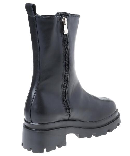 INGNI（イング）の「プラットフォームソールミドルレングスサイドゴアブーツ（ブーツ・レディース・ブラック・M）」の7枚目の写真