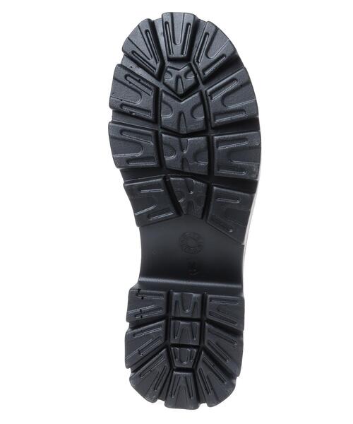 INGNI（イング）の「プラットフォームソールミドルレングスサイドゴアブーツ（ブーツ・レディース・ブラック・M）」の6枚目の写真