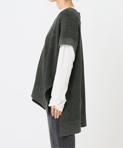 JOURNAL STANDARD relume(ジャーナルスタンダード レリューム)の「製品染めVネックベスト◆(ベスト・レディース・ナチュラル/キャメル・FREE)」の5枚目の写真