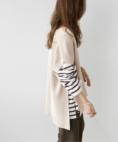 JOURNAL STANDARD relume(ジャーナルスタンダード レリューム)の「製品染めVネックベスト◆(ベスト・レディース・ナチュラル/キャメル・FREE)」の7枚目の写真