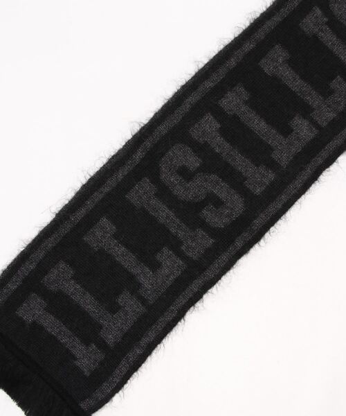 Lui's（ルイス）の「【SILLIS / シリス】フットボールマフラー（マフラー・レディース・ブラック/グレー・FREE）」の3枚目の写真