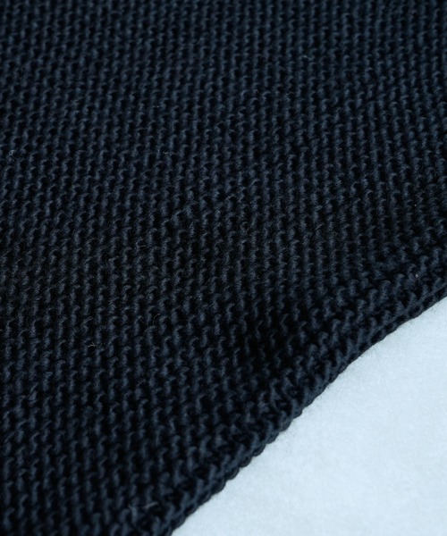 Lui's（ルイス）の「プレーンスヌード（ネックウォーマー/スヌード・メンズ・ブラック/ネイビー・FREE）」の4枚目の写真