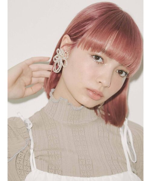 merry jenny（メリージェニー）の「floral beads earrings（イヤリング・レディース・クリア/グレー・FREE）」の5枚目の写真