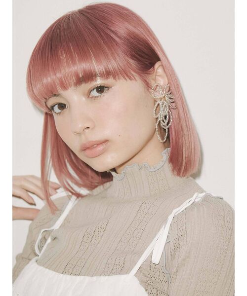 merry jenny（メリージェニー）の「floral beads earrings（イヤリング・レディース・クリア/グレー・FREE）」の10枚目の写真