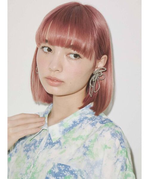 merry jenny（メリージェニー）の「floral beads earrings（イヤリング・レディース・クリア/グレー・FREE）」の9枚目の写真