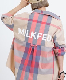 MILKFED. | BIG POCKET PLAID SHIRT(シャツ/ブラウス)