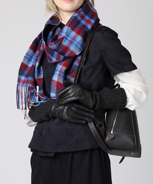 Vivienne Westwood ロングリブニットカフス手袋 グローブ Vivienne Westwood ACCESSORIES（ヴィヴィアンウエストウッド