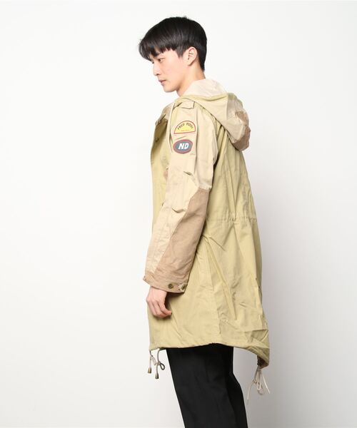 19FW NICHOLAS DALEY ベンタイル　コート　モッズコート 別注】 GLOVERALL PARKER SHELL ベンタイル