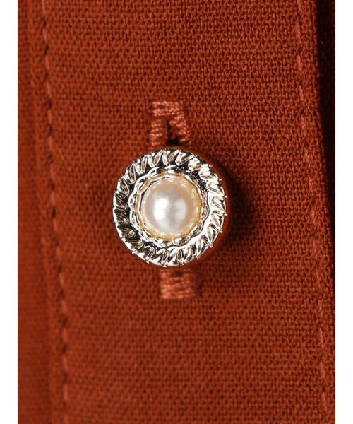 ELENCARE DUE（エレンカーレデュエ）の「・ELENCARE DUE ピンタックブラウス＊（シャツ/ブラウス・レディース・ブラック/ベージュ/アイボリー/テラコッタ・FREE）」の15枚目の写真