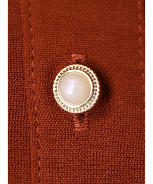 ELENCARE DUE（エレンカーレデュエ）の「・ELENCARE DUE ピンタックブラウス＊（シャツ/ブラウス・レディース・ブラック/ベージュ/アイボリー/テラコッタ・FREE）」の18枚目の写真