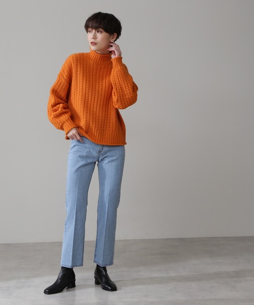 N.(N. Natural Beauty Basic)(エヌエヌナチュラルビューティーベーシック)の「【S Size Line】◆ナチュラルフレアデニムパンツ(デニムパンツ・レディース・インディゴブルー/ライトインディゴブルー/グレー・SMALL/MEDIUM)」の20枚目の写真