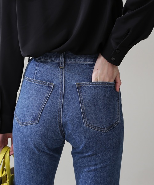 N.(N. Natural Beauty Basic)(エヌエヌナチュラルビューティーベーシック)の「【S Size Line】◆ナチュラルフレアデニムパンツ(デニムパンツ・レディース・インディゴブルー/ライトインディゴブルー/グレー・SMALL/MEDIUM)」の17枚目の写真