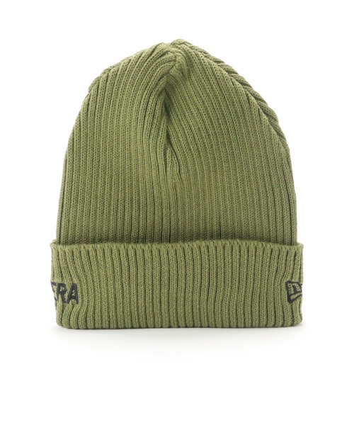 NEW ERA（ニューエラ）の「ニューエラ ニット帽 クールマックス ロゴ入り（ニットキャップ/ビーニー・メンズ・ブラック/ベージュ/カーキ・FREE）」の5枚目の写真