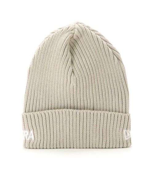 NEW ERA（ニューエラ）の「ニューエラ ニット帽 クールマックス ロゴ入り（ニットキャップ/ビーニー・メンズ・ブラック/ベージュ/カーキ・FREE）」の8枚目の写真