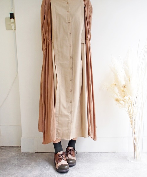 byあしながおじさん（バイアシナガオジサン）の「レースアップシューズ　-8980438_2109（その他シューズ・レディース・チェック/ライトベージュ/ライトブラウン・22.0cm/22.5cm/23.0cm/23.5cm/24.0cm/24.5cm/25.0cm）」の17枚目の写真