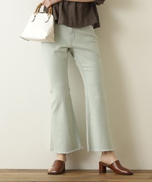 N.（N. Natural Beauty Basic） | 【S Size Line】◆ヴィンテージ風フレアデニムパンツ(デニムパンツ)