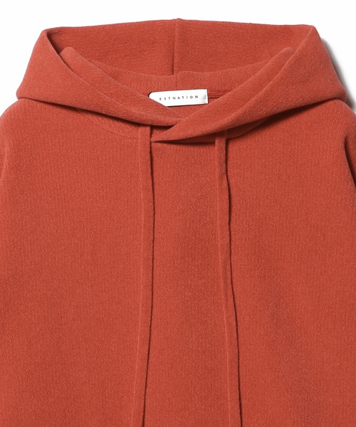 ESTN A T I O Nカシミヤニットパーカー ESTNATION（エストネーション）の「ESTNATION / カシミヤタッチ