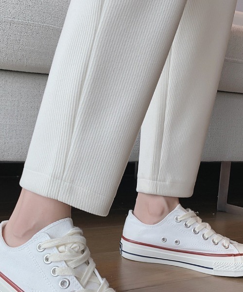 NiiNa(ニーナ)の「【NiiNa】ストレートパンツ(その他パンツ・レディース・ブラック/ベージュ・FREE)」の11枚目の写真