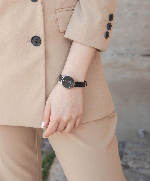 Daniel Wellington(ダニエルウェリントン)の「PETITE SHEFFIELD 時計ベルト(アナログ腕時計・レディース・シルバー/ゴールド/イエローゴールド・36mm/32mm/28mm/24)」の8枚目の写真