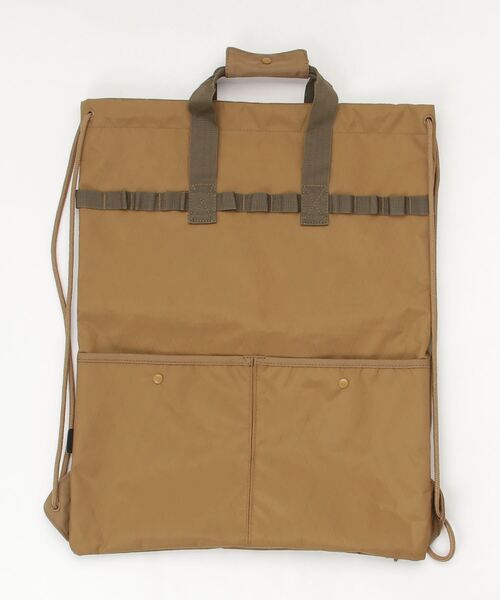 Snow Peak（スノーピーク）の「X-Pac Nylon Daypack（バックパック/リュック・メンズ・ブラック/ブラウン・ONE SIZE）」の17枚目の写真