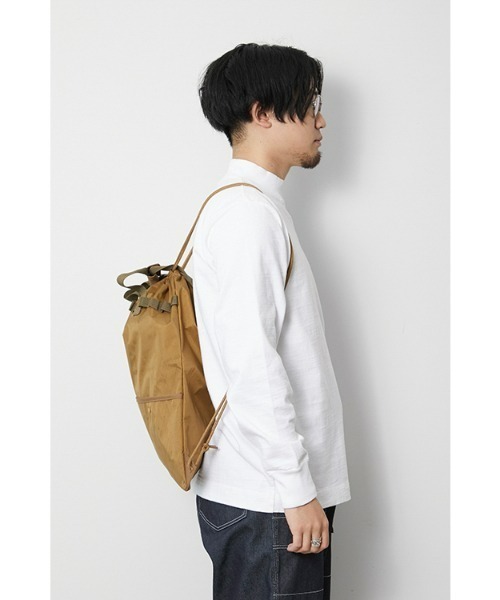 Snow Peak（スノーピーク）の「X-Pac Nylon Daypack（バックパック/リュック・メンズ・ブラック/ブラウン・ONE SIZE）」の13枚目の写真