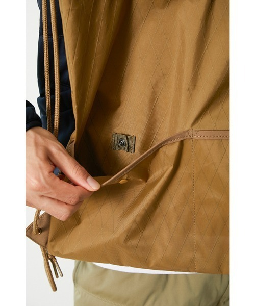 Snow Peak（スノーピーク）の「X-Pac Nylon Daypack（バックパック/リュック・メンズ・ブラック/ブラウン・ONE SIZE）」の16枚目の写真