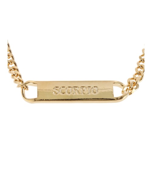 PAMEO POSE(パメオポーズ)の「Scorpio Plate Choker(ネックレス・レディース・シルバー/ゴールド・FREE)」の5枚目の写真
