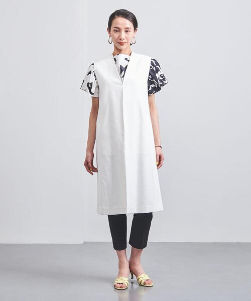 M.Fil（エムフィル）の「＜M・fil（エムフィル）＞OX Vネック