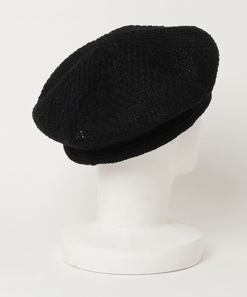 Nine Tailor(ナインテイラー)の「【Nine Tailor】 Lacking Tam Beret(ハンチング/ベレー帽・メンズ・ベージュ/ブラック・FREE)」の4枚目の写真