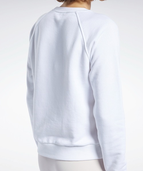 Reebok(リーボック)の「クラシックス ビッグ ベクター クルー スウェットシャツ / Classics Big Vector Crew Sweatshirt(スウェット・レディース・ホワイト・SMALL/MEDIUM/LARGE/X-LARGE/XX-LARGE/X-SMALL)」の4枚目の写真