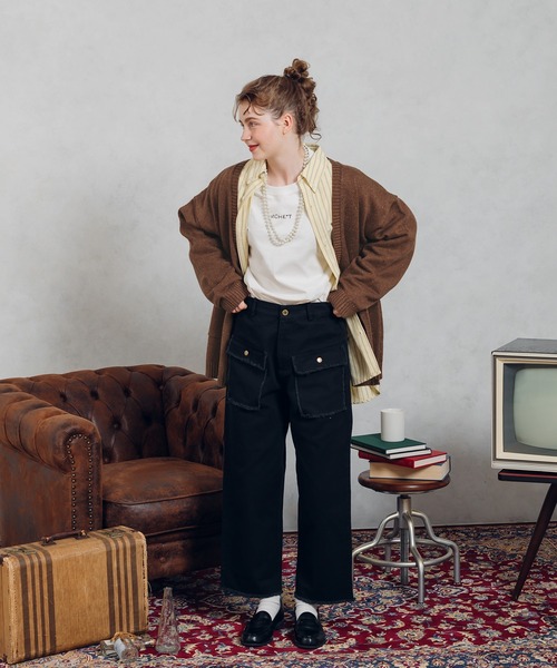 MUHET（ミュエータ）の「フロントポケットツイルパンツ