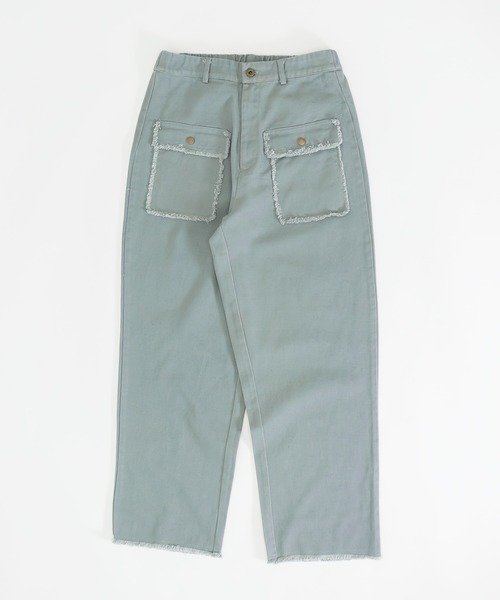 MUHET(ミュエータ)の「フロントポケットツイルパンツ(チノパンツ・レディース・ブラック/ベージュ/ミント・SMALL/MEDIUM/X-LARGE)」の22枚目の写真