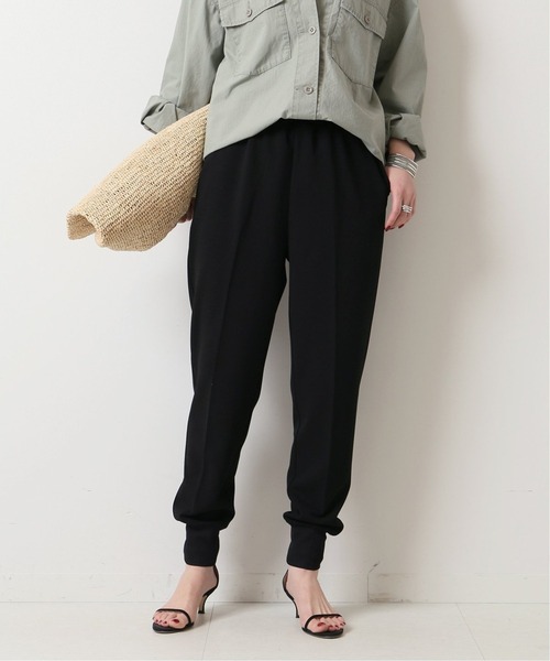 Spick & Span（スピックアンドスパン）の「ジョーゼットジョガーパンツ2（その他パンツ・レディース・ブラック・38/36）」の13枚目の写真