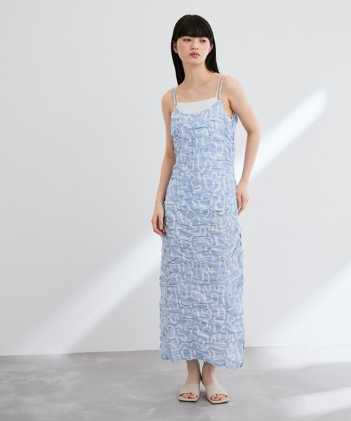 ADAM ET ROPE'（アダムエロペ）の「〈追加〉カップ付きカラーブレードキャミソール（キャミソール・レディース・ホワイト/ブラック/カーキ/イエロー・FREE）」の14枚目の写真