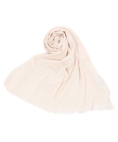 GLOBAL WORK（グローバルワーク）の「レイカンUVプロテクトストール/262064（ストール/ショール・レディース・ベージュ/オフホワイト/ダークグレー・FREE）」の10枚目の写真