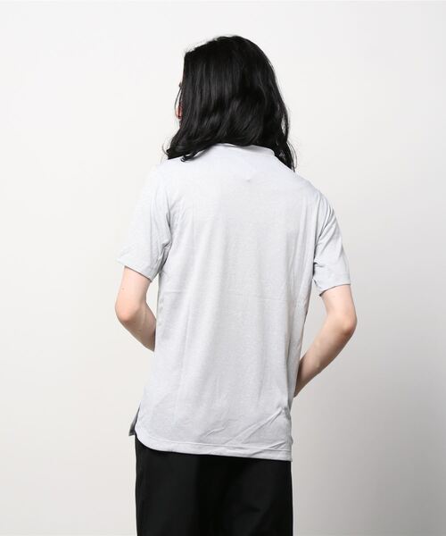 adidas（アディダス）の「【別注】アディダス adidas バッジオブスポーツ PB 半袖Tシャツ 限定コラボ（Tシャツ/カットソー・メンズ・ダークグリーン/ホワイト/ブラック/ライトグレー・LL/M/L/3L/S）」の7枚目の写真